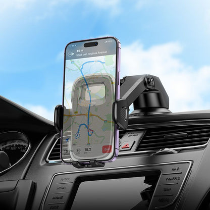 Auto nosač HOCO Fair H15, 4.5inch - 7inch, Crn