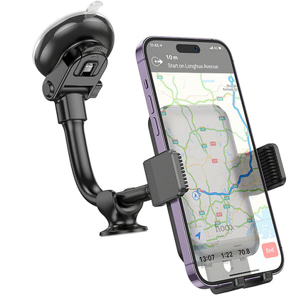 Auto držač HOCO H27, 4.7inch - 7inch, Crni