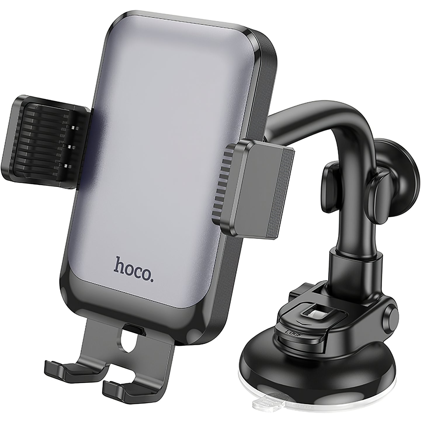 Auto držač HOCO H27, 4.7inch - 7inch, Crni