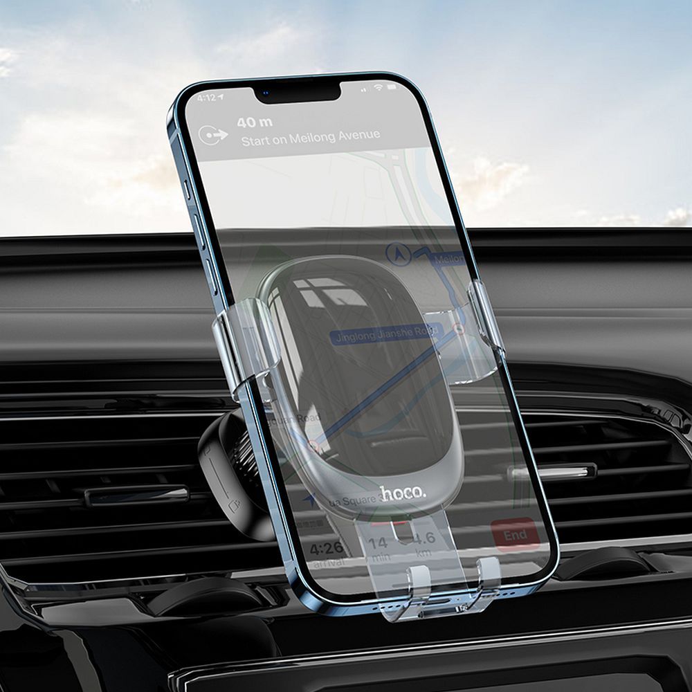Auto nosač HOCO H7, 4.7inch - 7inch, Crni
