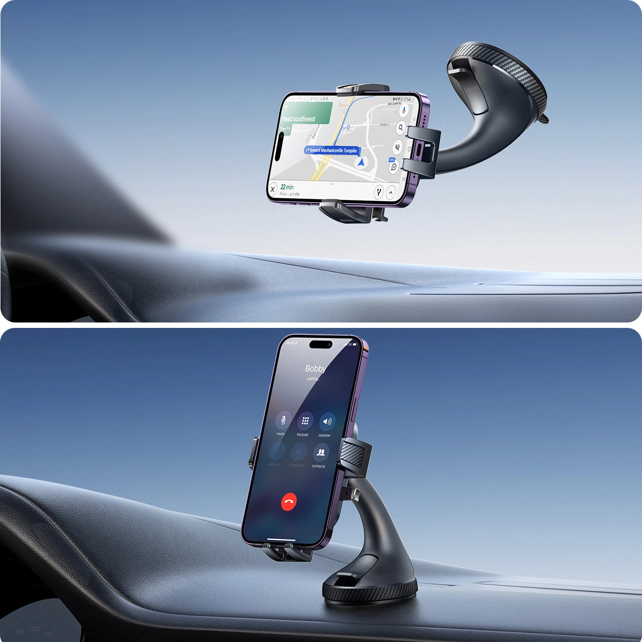 Auto nosač Joyroom JR-OK6 Dash, 4.7inch - 6.8inch, Crni