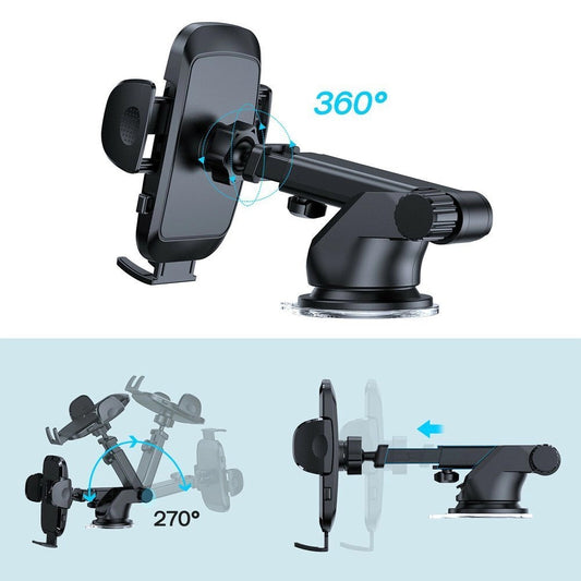 Auto nosač Joyroom JR-ZS259-2 Dash, 4.7inch - 6.9inch, Crni