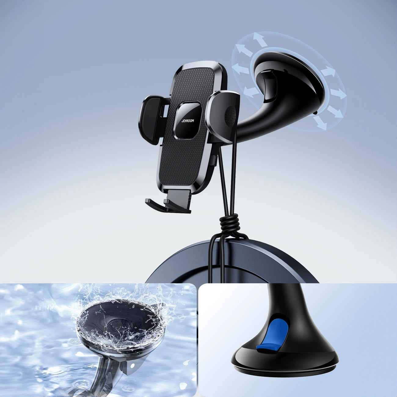 Auto nosač Joyroom JR-ZS259 2in1, 4.7inch - 6.7inch, Crni
