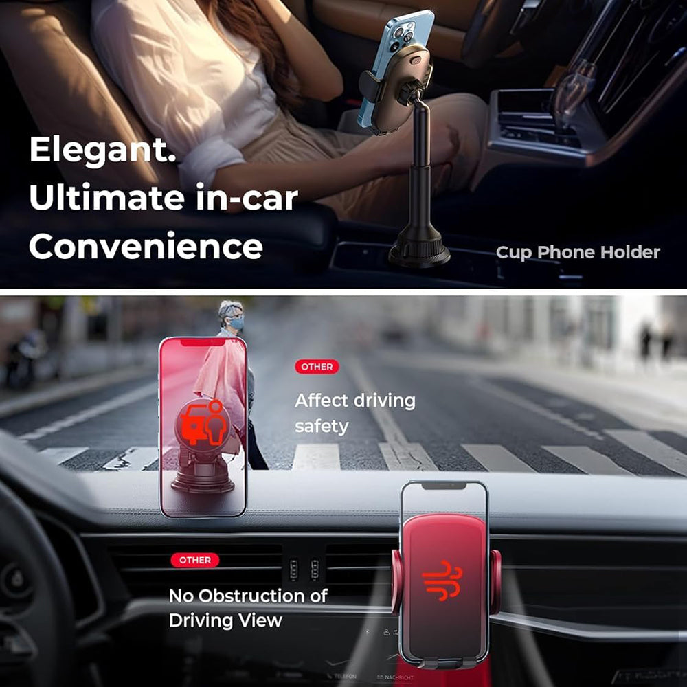 Suport Auto Lisen, 4.7inch - 7.2inch, Crni YL0220100001