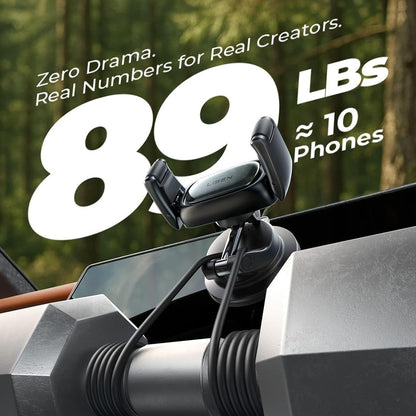 Auto držač Lisen A609, 4 inča - 7 inča, Crni YL0225120003