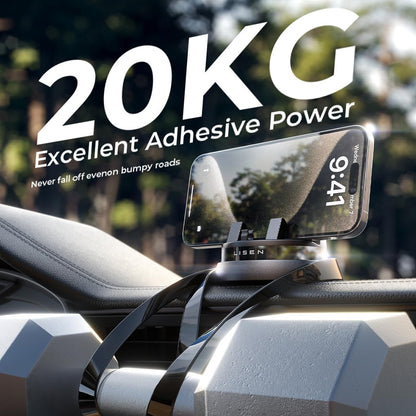 Auto nosač Lisen za Telefon / Tablet sa debljinom 6mm - 13mm, Crni YL0224060015