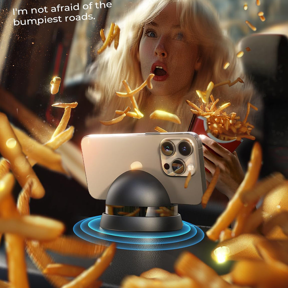 Auto nosač Lisen za Telefon / Tablet sa debljinom 6mm - 13mm, Crni YL0224060015