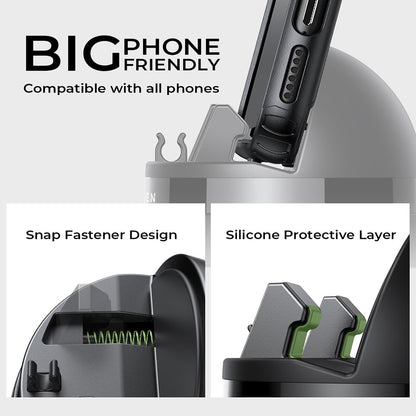 Auto nosač Lisen za Telefon / Tablet sa debljinom 6mm - 13mm, Crni YL0224060015