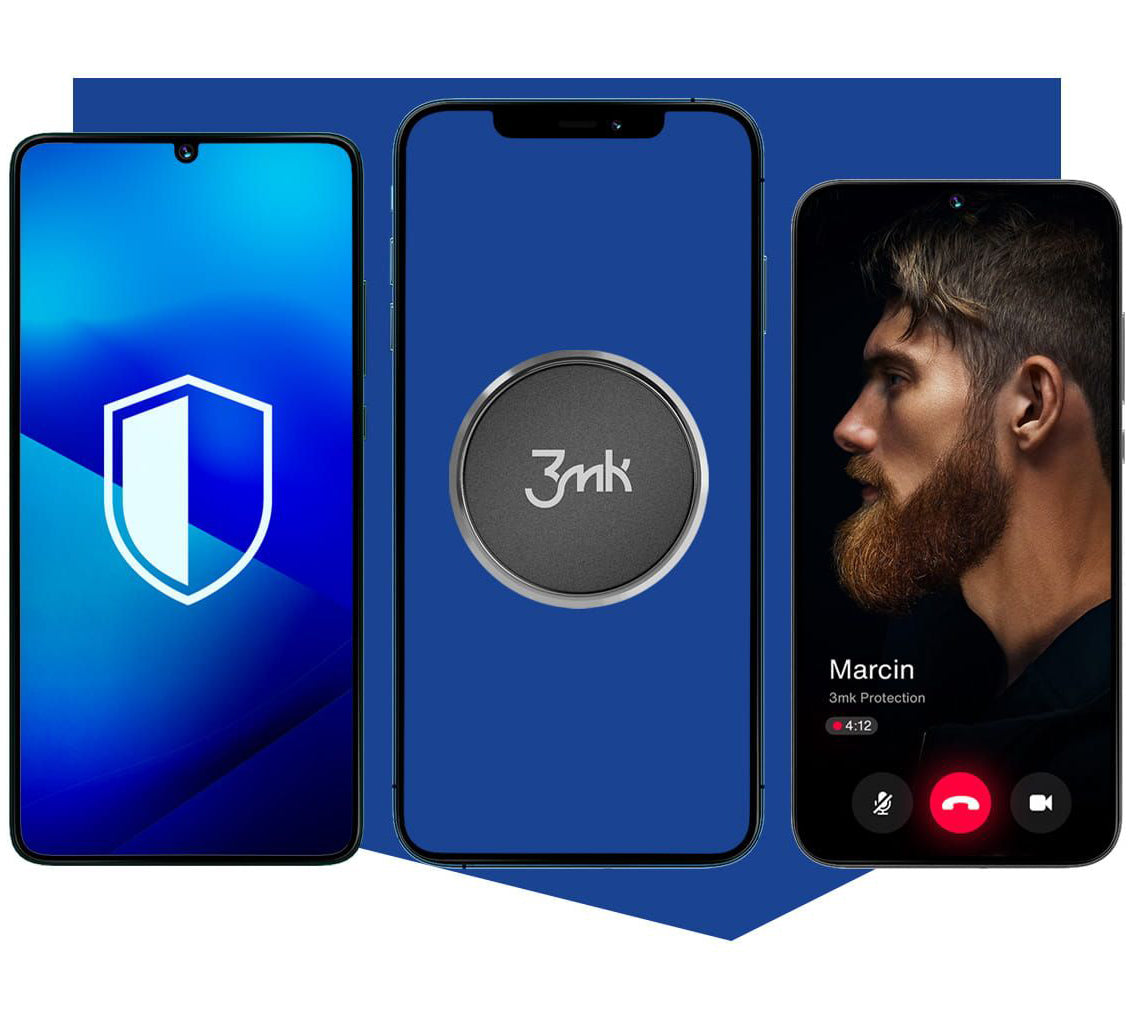 Univerzalni auto magnetni držač 3MK, crni