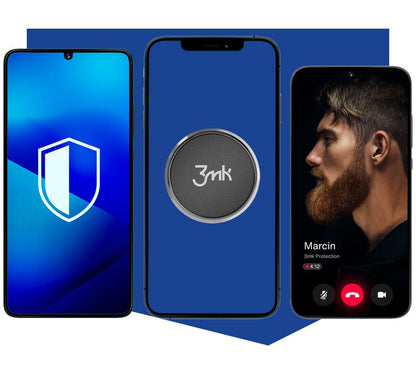 Univerzalni auto magnetni držač 3MK, crni