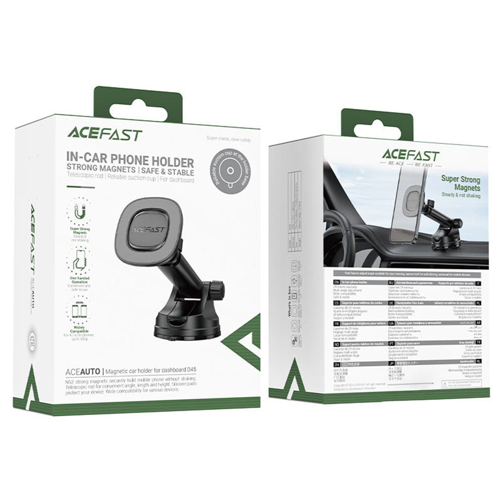 Auto Magnetni Držač Acefast D45, Univerzalan, Crn
