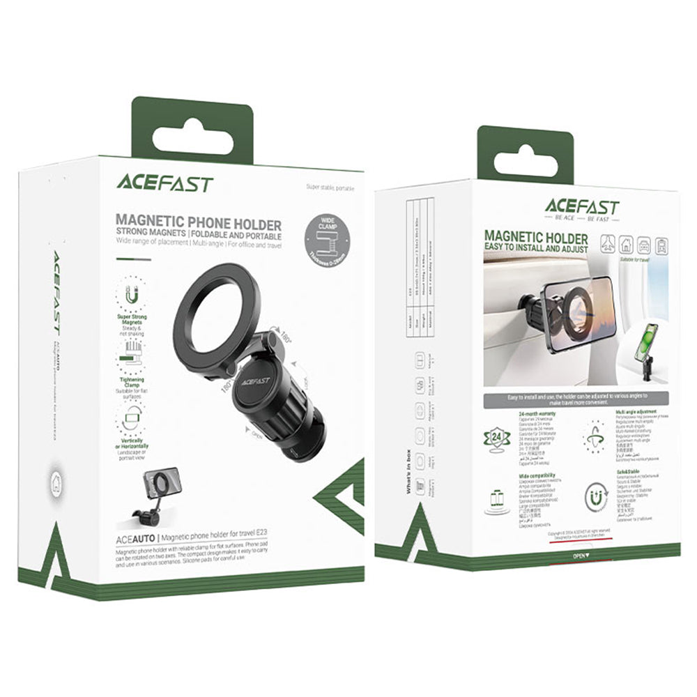 Auto Magnetni Držač Acefast E23, Univerzalni, Crni