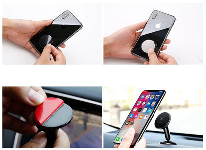 Auto Magnetni Držač Baseus, Univerzalan, Crni SUYZD-01