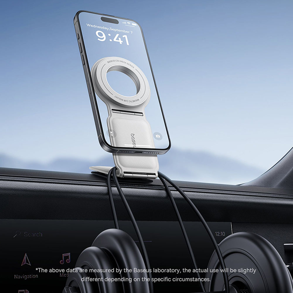 Suport Auto Magnetic Baseus PrimeTrip C02, Univerzalan, Beli C40169002213-00