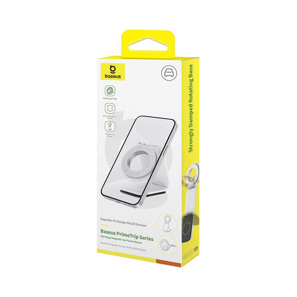 Suport Auto Magnetic Baseus PrimeTrip C02, Univerzalan, Beli C40169002213-00