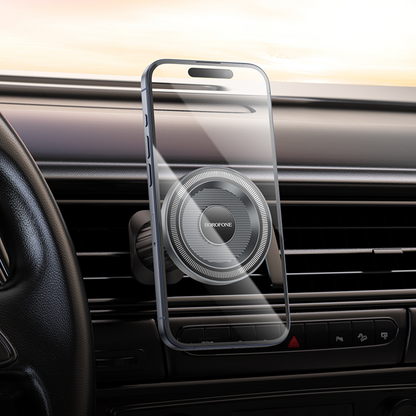 Magnetni auto nosač Borofone BH122 Profit, 4.5inch - 7inch, Crni
