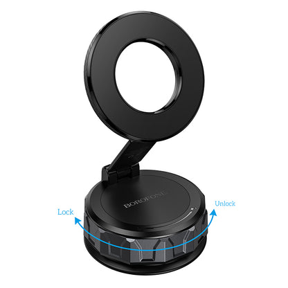 Magnetni auto držač Borofone BH140 Gloria, 4.5inch - 7inch, Crna