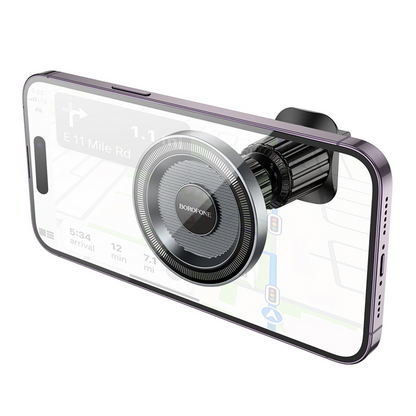 Magnetni auto nosač Borofone BH122 Profit, 4.5inch - 7inch, Crni