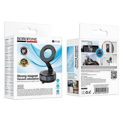 Magnetni auto držač Borofone BH140 Gloria, 4.5inch - 7inch, Crna