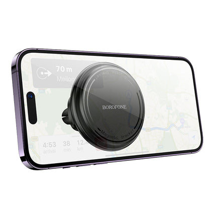 Auto Magnetni Držač Borofone BH135 Parker, Univerzalan, Crn