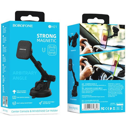 Magnetni auto držač Borofone BH21 Vanda, univerzalni, crni