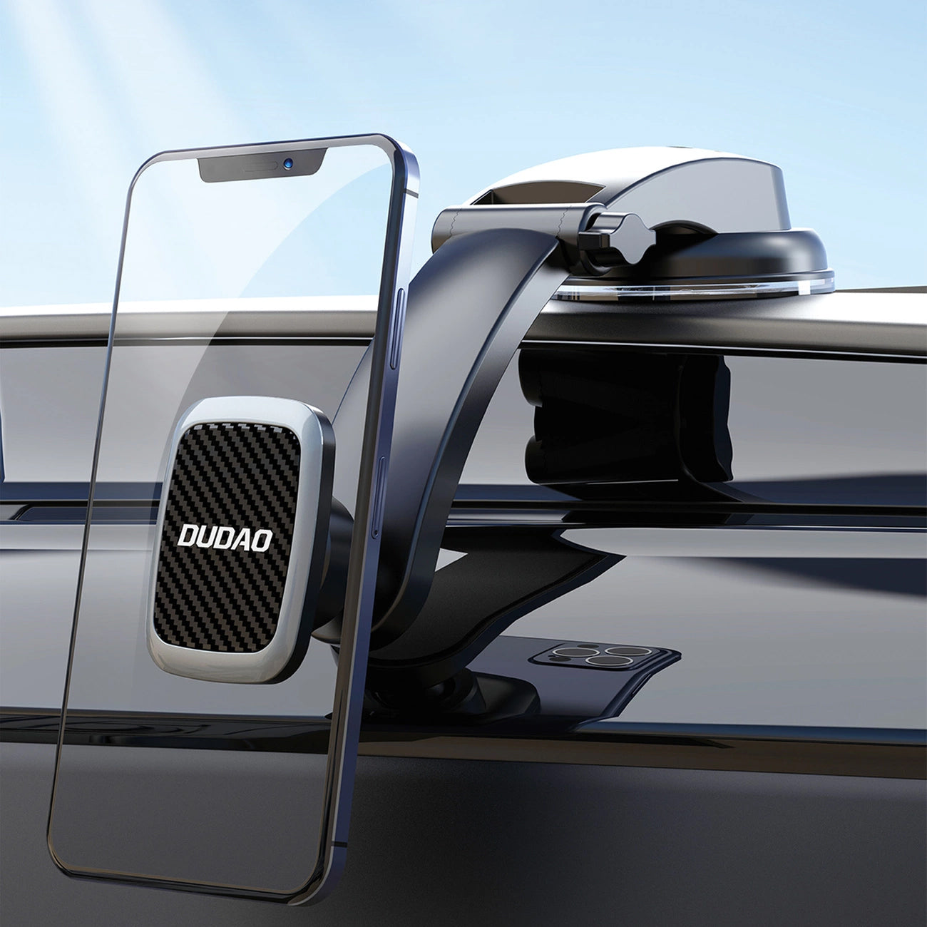 Auto Magnetni Držač Dudao F12s, Univerzalan, Crni