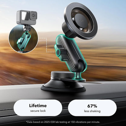 Auto Magnetni Držač ESR OmniLock Dash, Univerzalni, Crni