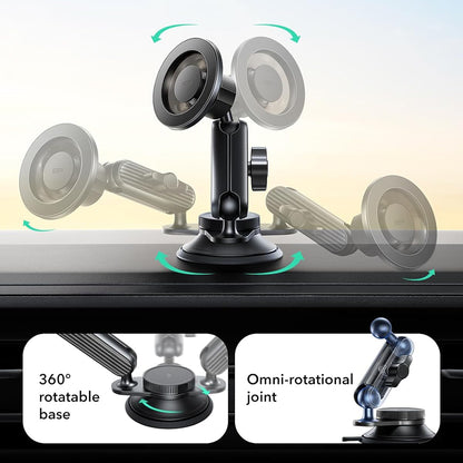 Auto Magnetni Držač ESR OmniLock Dash, Univerzalni, Crni