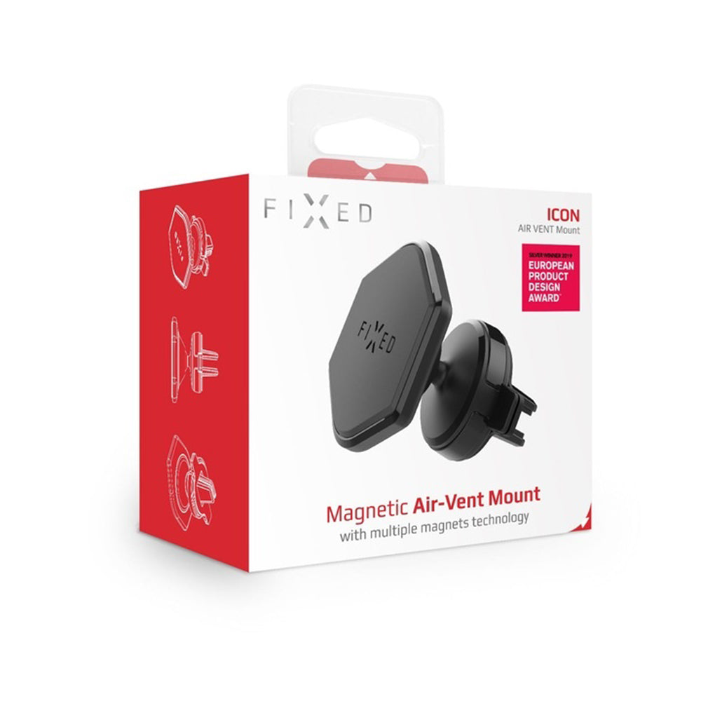 Auto nosač Magnetic Fixed Icon, Univerzalan, Crni