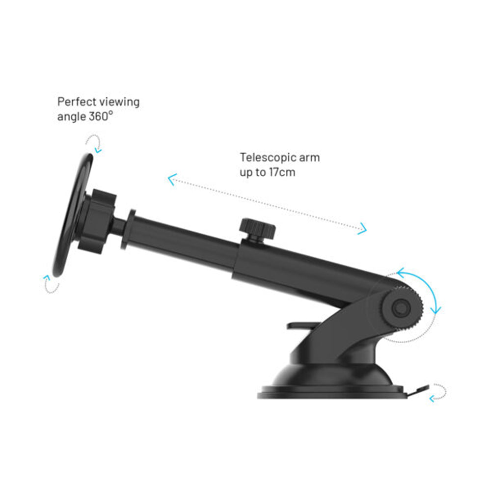 Auto Magnetni Držač Fixed MagMount XL, Univerzalni, Crni