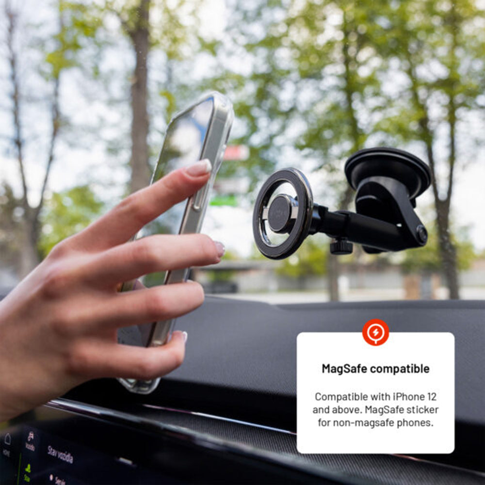 Auto Magnetni Držač Fixed MagMount XL, Univerzalni, Crni