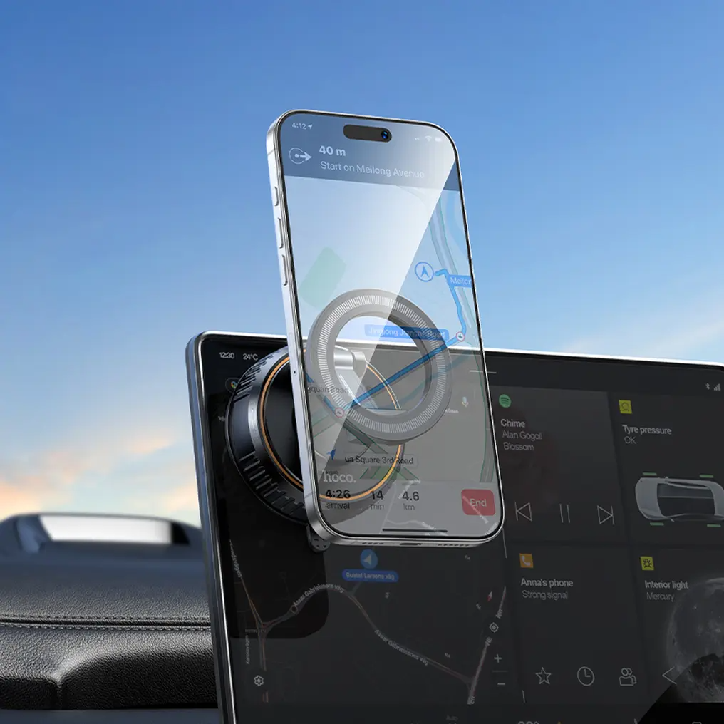 Magnetni auto držač HOCO H105, univerzalni, crni