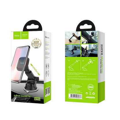 Auto Magnetni Nosac HOCO CA42 Cool Journey, Univerzalan, Crn