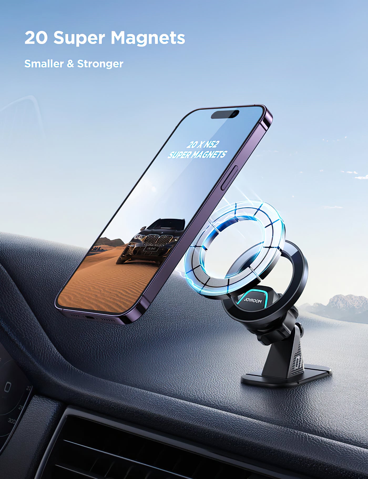 Magnetni Auto Držač Joyroom JR-ZS376, Crni