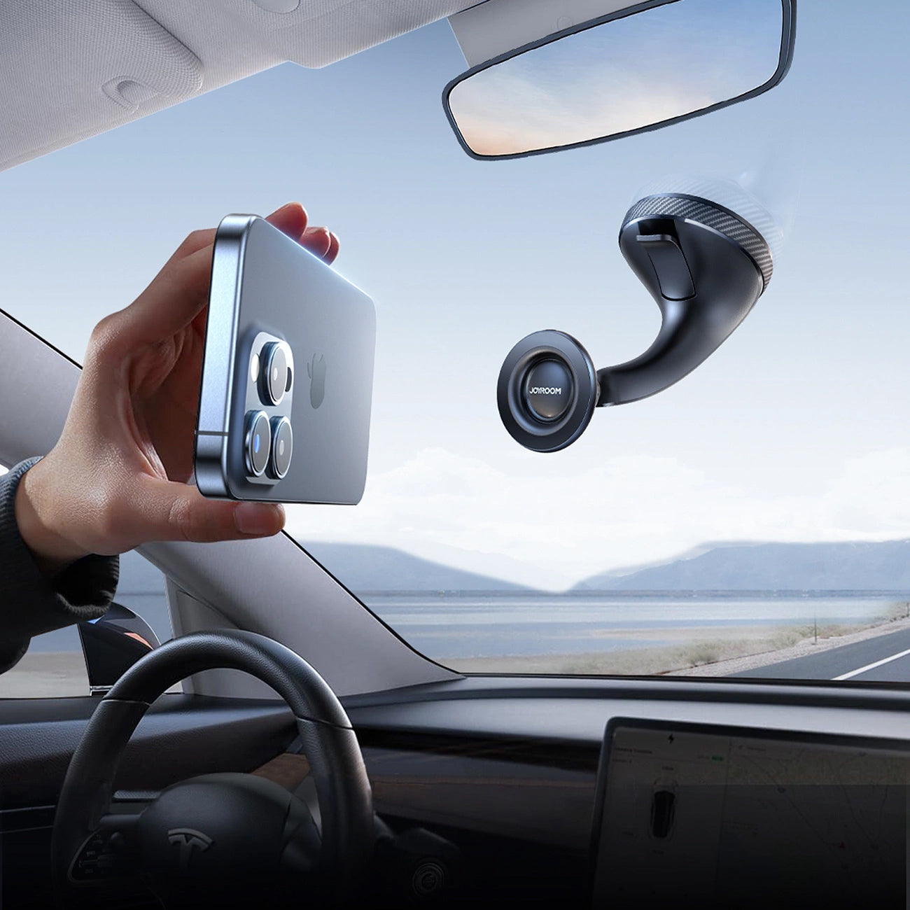Auto nosač magnetni Joyroom JR-ZS406, univerzalan, crni
