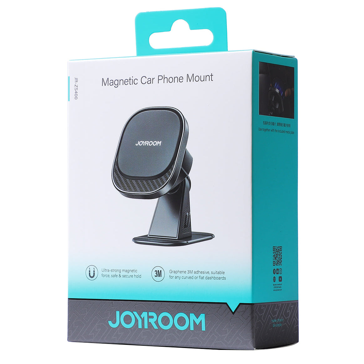 Auto nosač magnetni Joyroom JR-ZS400, univerzalan, crni