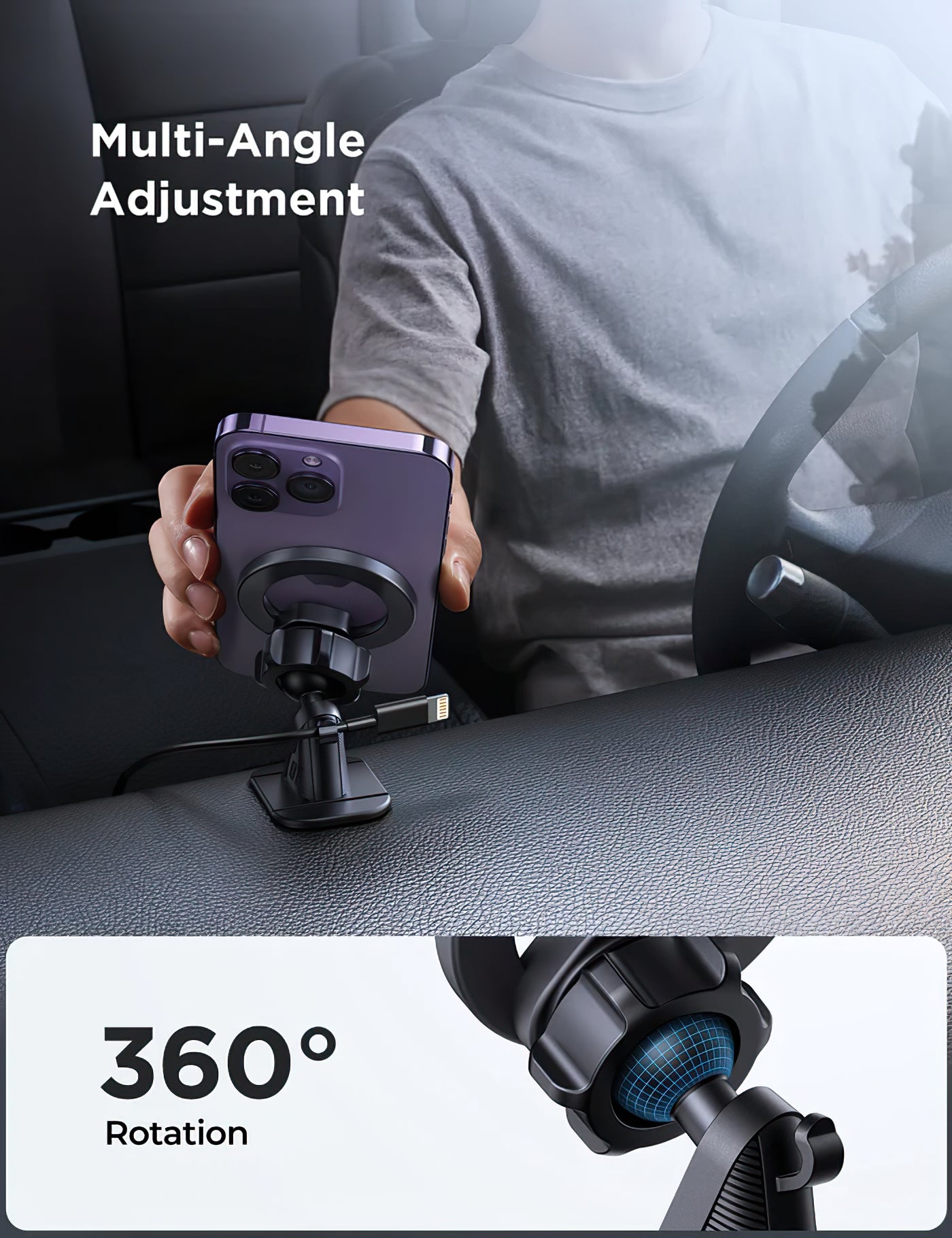 Magnetni Auto Držač Joyroom JR-ZS376, Crni