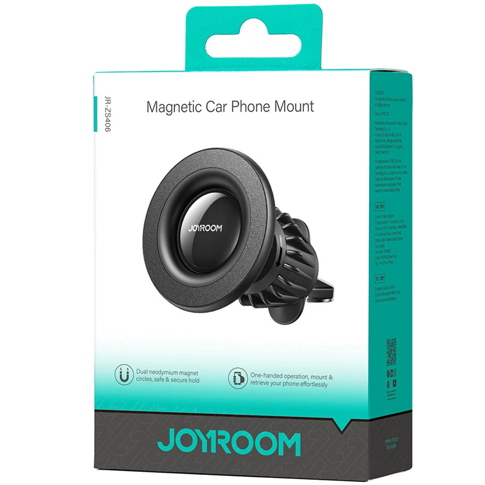 Magnetni Auto Držač Joyroom JR-ZS406 Air Vent, Univerzalan, Crni