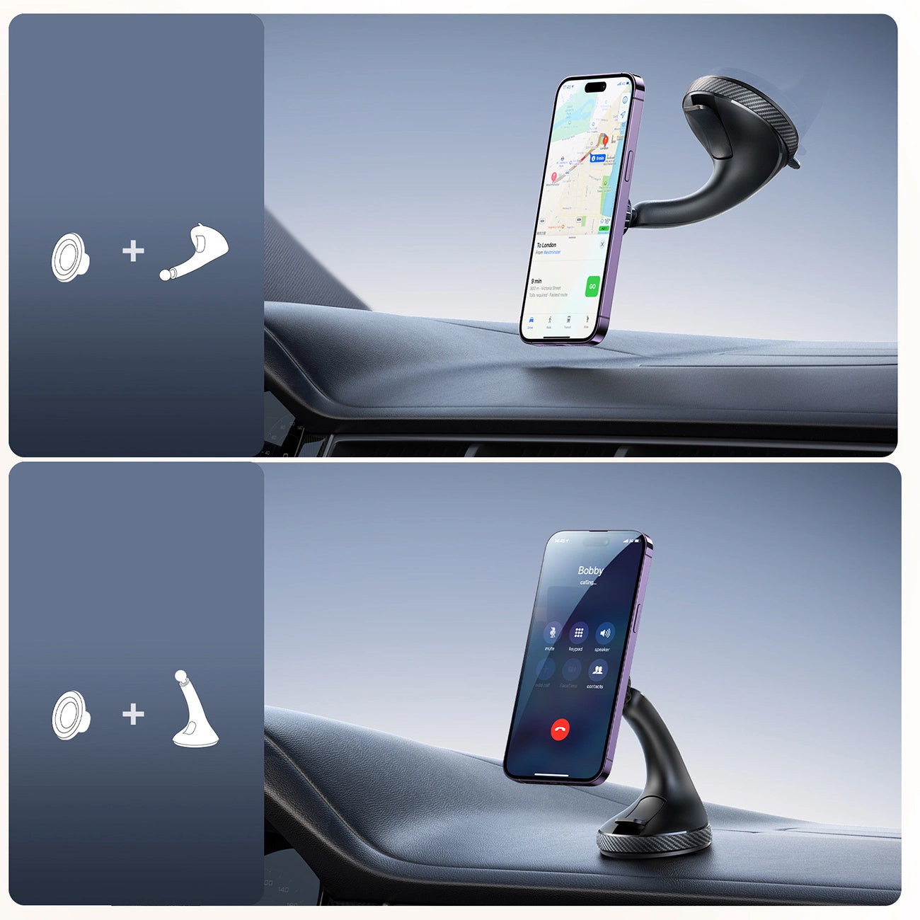 Auto nosač magnetni Joyroom JR-ZS406, univerzalan, crni