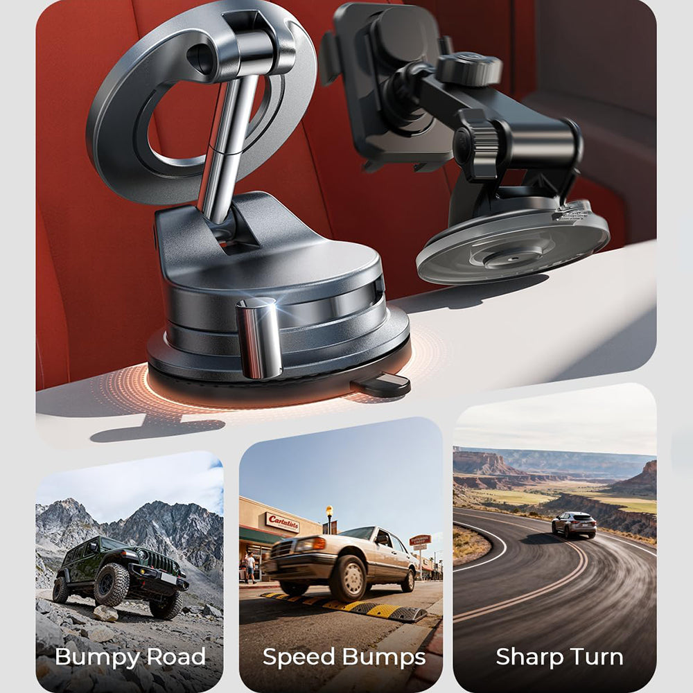 Auto Magnetni Nosac Lisen A608, Univerzalan, Crn