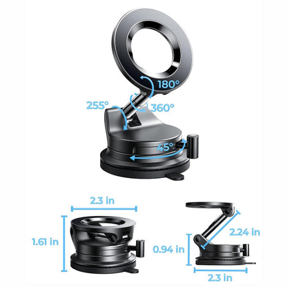 Auto Magnetni Nosac Lisen A608, Univerzalan, Crn