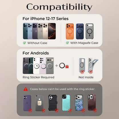 Magnetni auto nosač Lisen A690, Univerzalan, Sivi