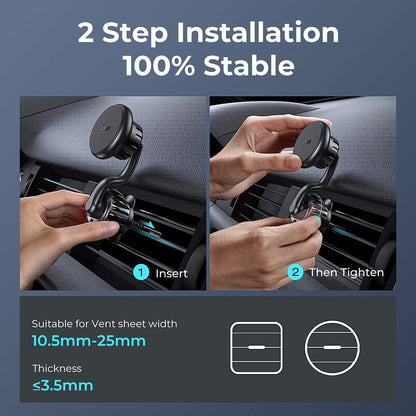 Suport Auto Magnetni Lisen, Univerzalan, Crni YL0222060002