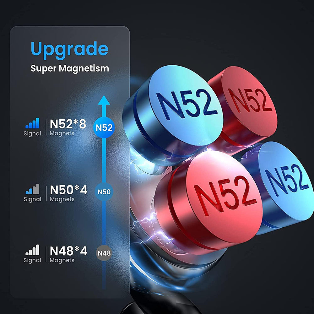 Suport Auto Magnetni Lisen, Univerzalan, Crni YL0222060002