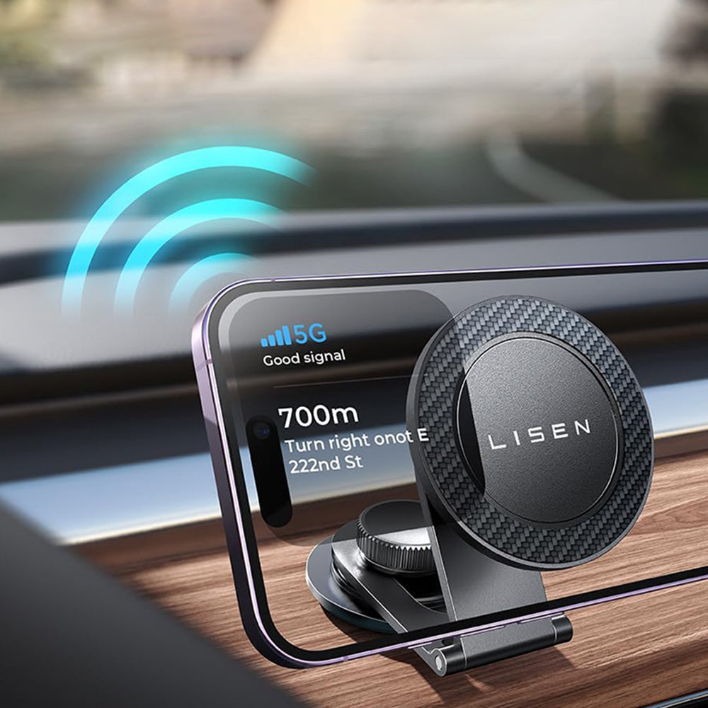 Suport Auto Magnetic Lisen, Univerzalan, Crni YL0223050002