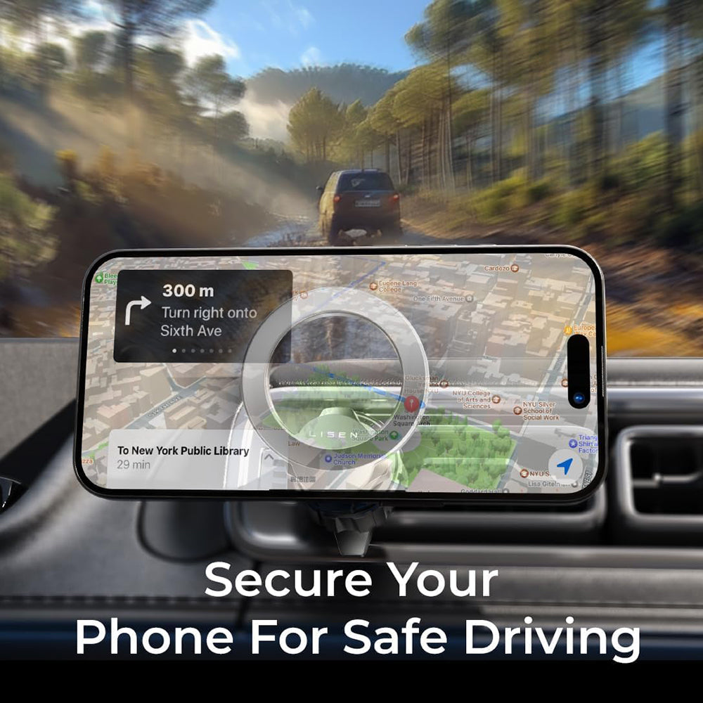 Auto Magnetni Nosac Lisen, Univerzalan, Crni YL0223110033