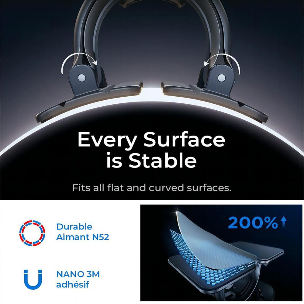 Auto Magnetni Nosac Lisen, Univerzalan, Crni YL0223110033