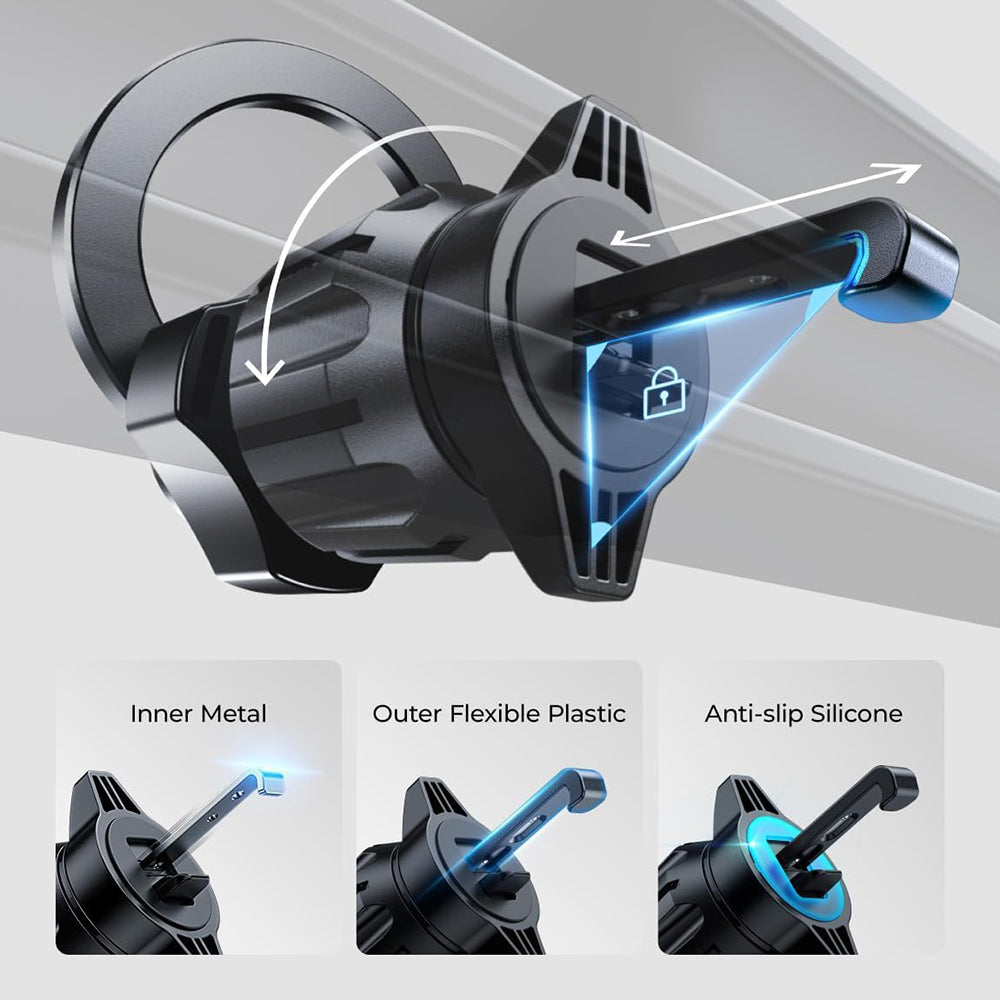 Auto Magnetni Nosac Lisen, Univerzalan, Crni YL0223110033