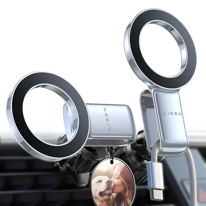 Suport Auto Magnetni Lisen, Univerzalan, Crni YL0224050012