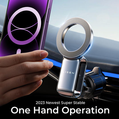 Suport Auto Magnetni Lisen, Univerzalan, Crni YL0224050012